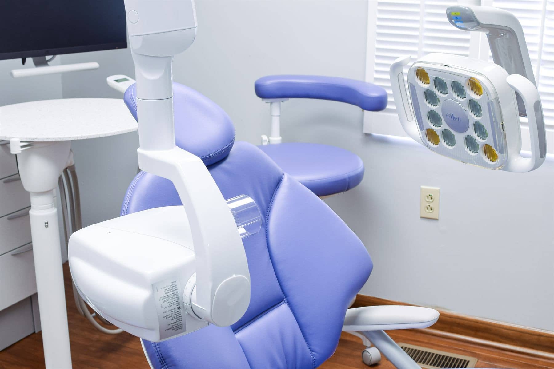 Instruments and equipment within reach